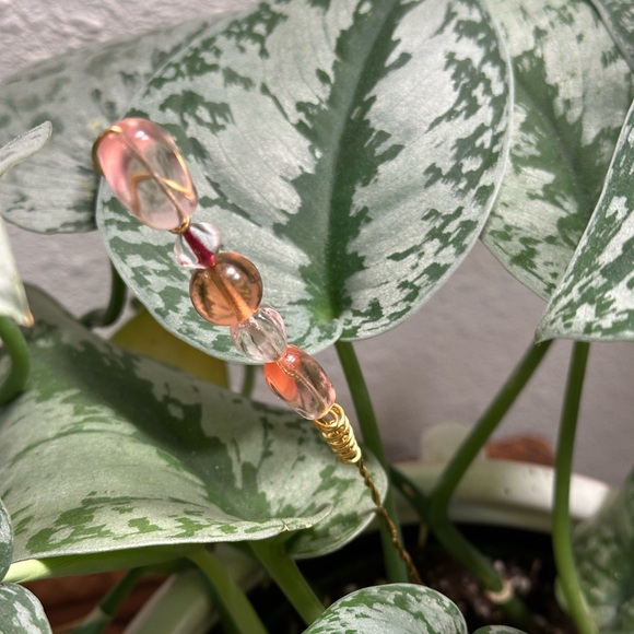 4 Plants Decorations. Beads Plants Unique Decorations. Handmade. Order your set! - Picture 12 of 13